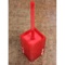 Toilet Brush Holder, Red, Thermoplastic Resins, Square